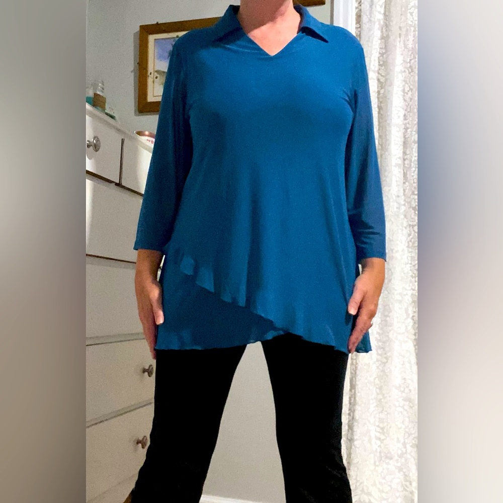 Beautiful shimmery tunic